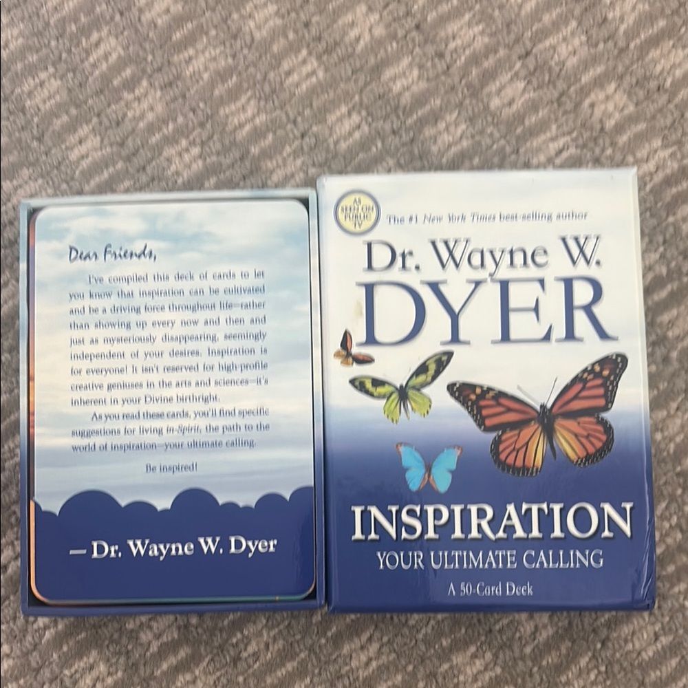 Inspiration Card Deck - Blue